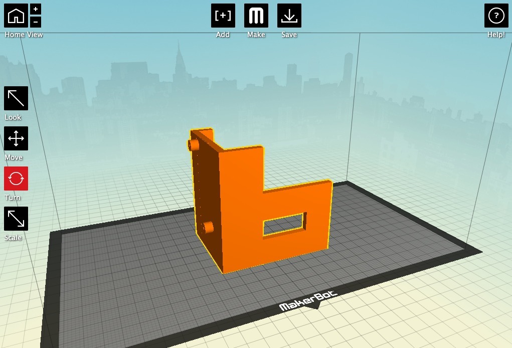 Raspberry Pi Sled for Makerbot Replicator 2 — miniatura 5