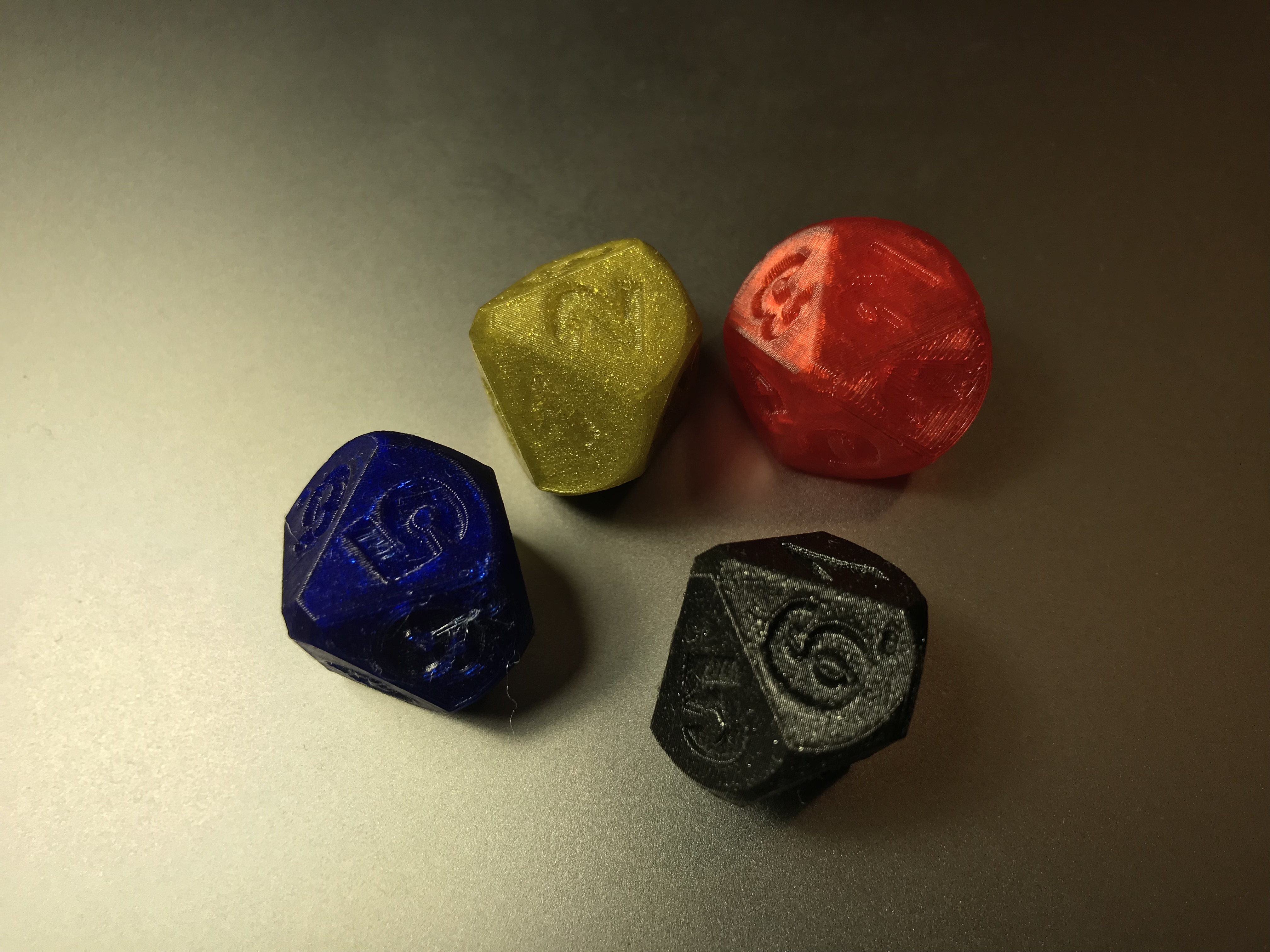 Dice with 10 sides