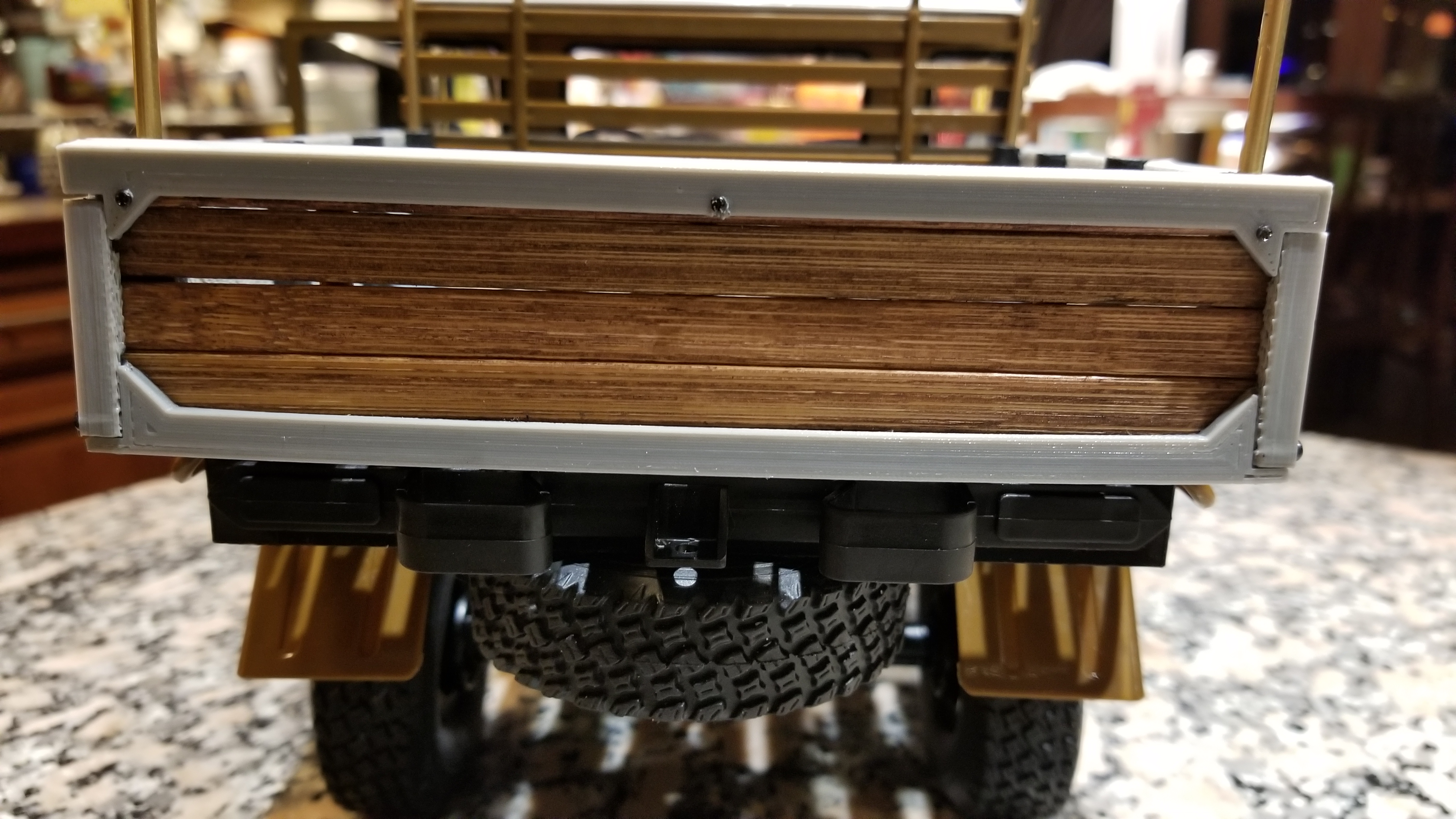 Miniatura 6 do modelo 3D WPL C44 project - box bed