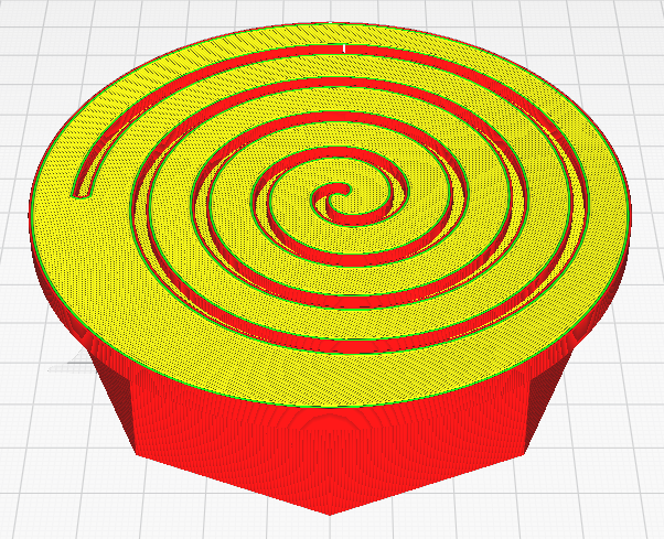 Octagon Cookie Cutter with Spiral Press