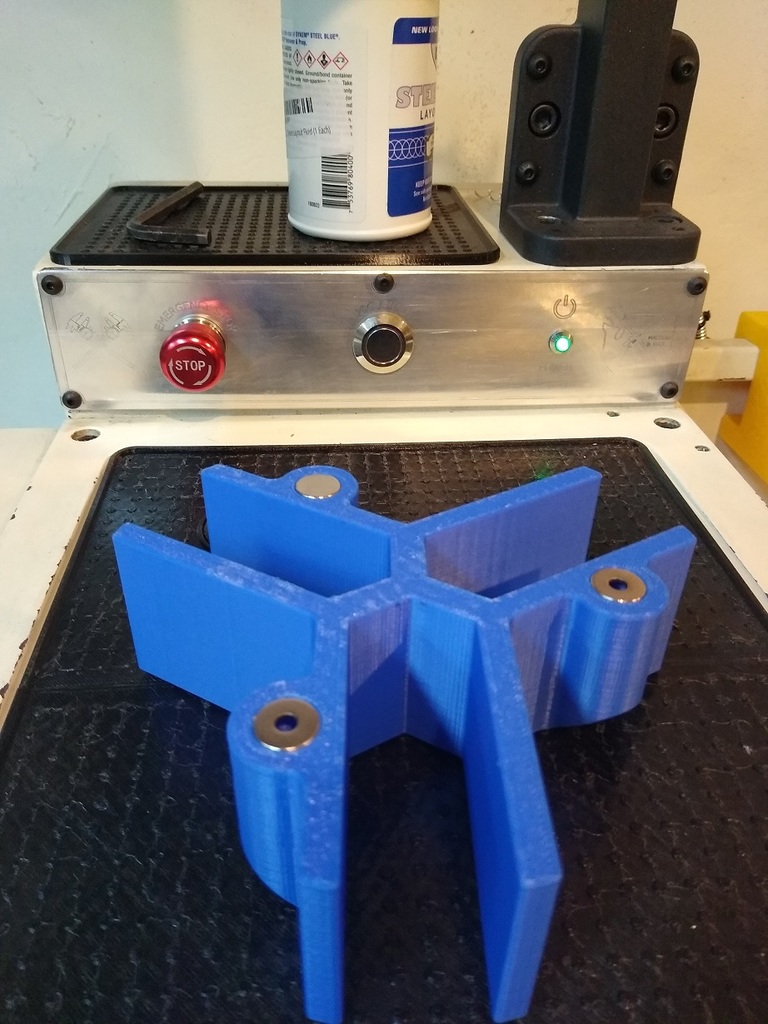 Lathe Chuck Spider by Ken226 Download free STL model