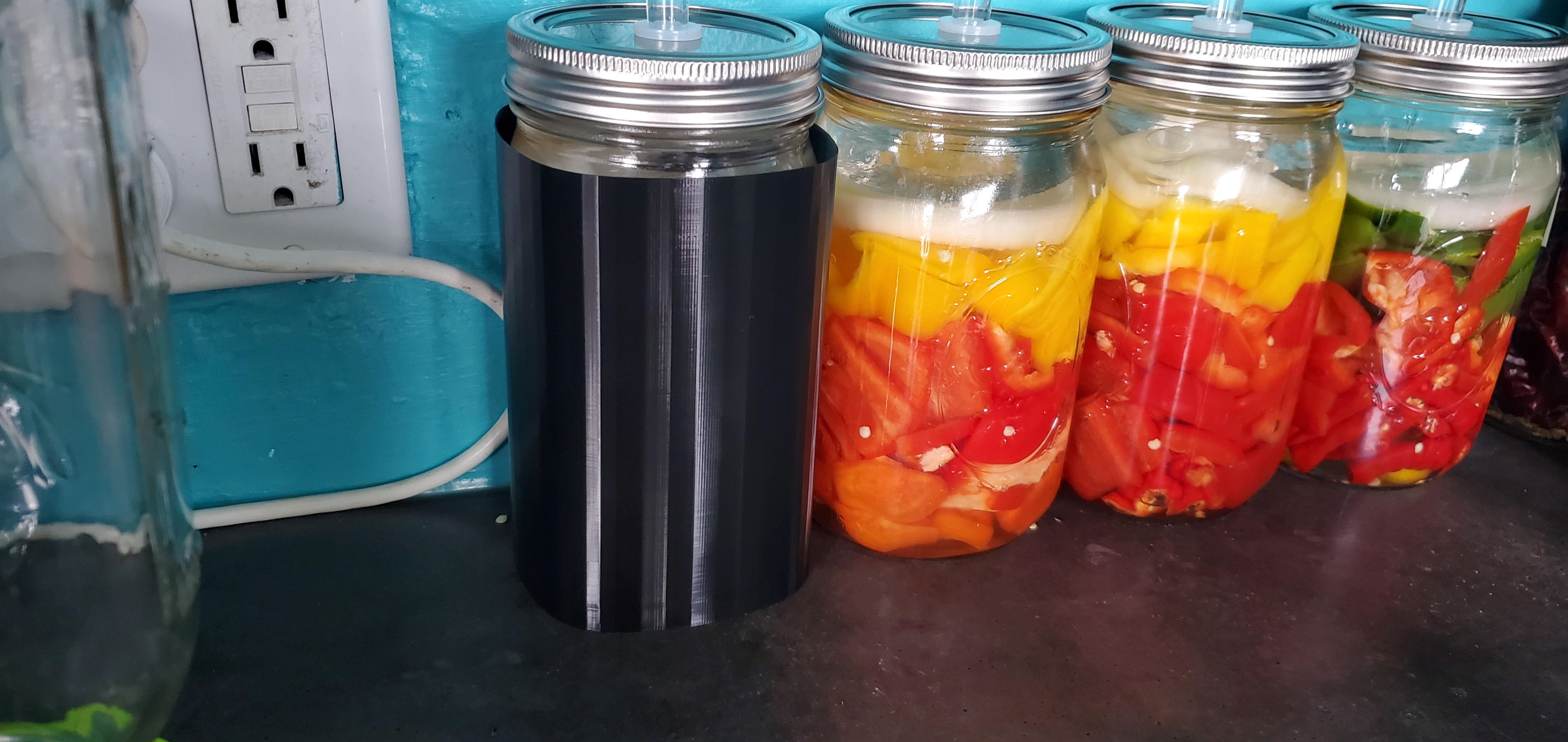 32oz Ball Mason Jar Sunlight Shield