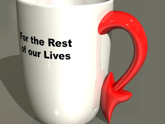 MUG DEVIL TAIL BISTRO STYLE