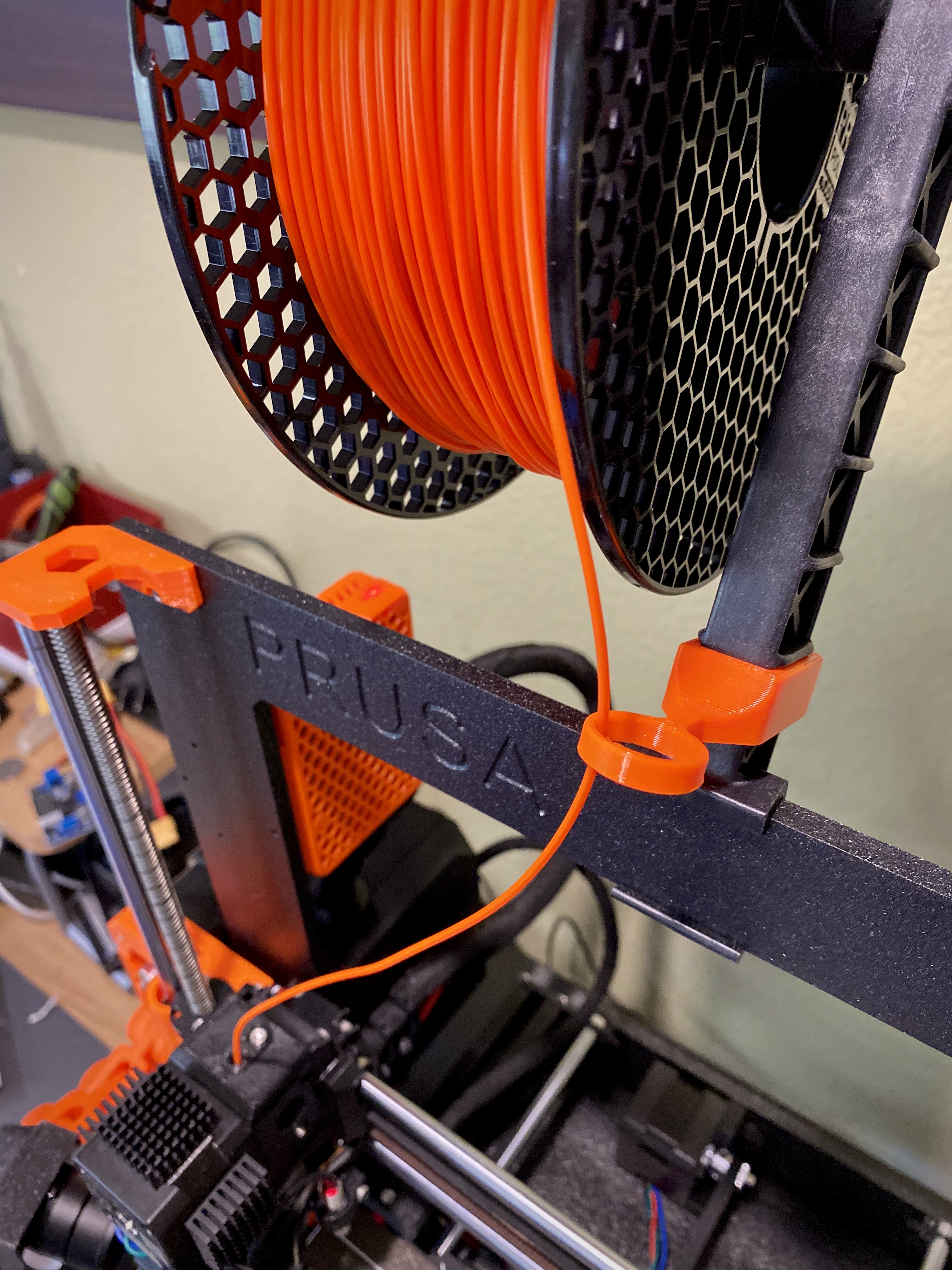 Filament guide for Mk3s (and others) - Updated!