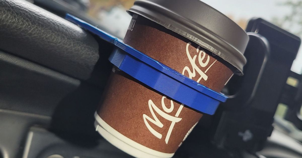 Espresso Cup Holder by Two Wheels Online Download free STL model