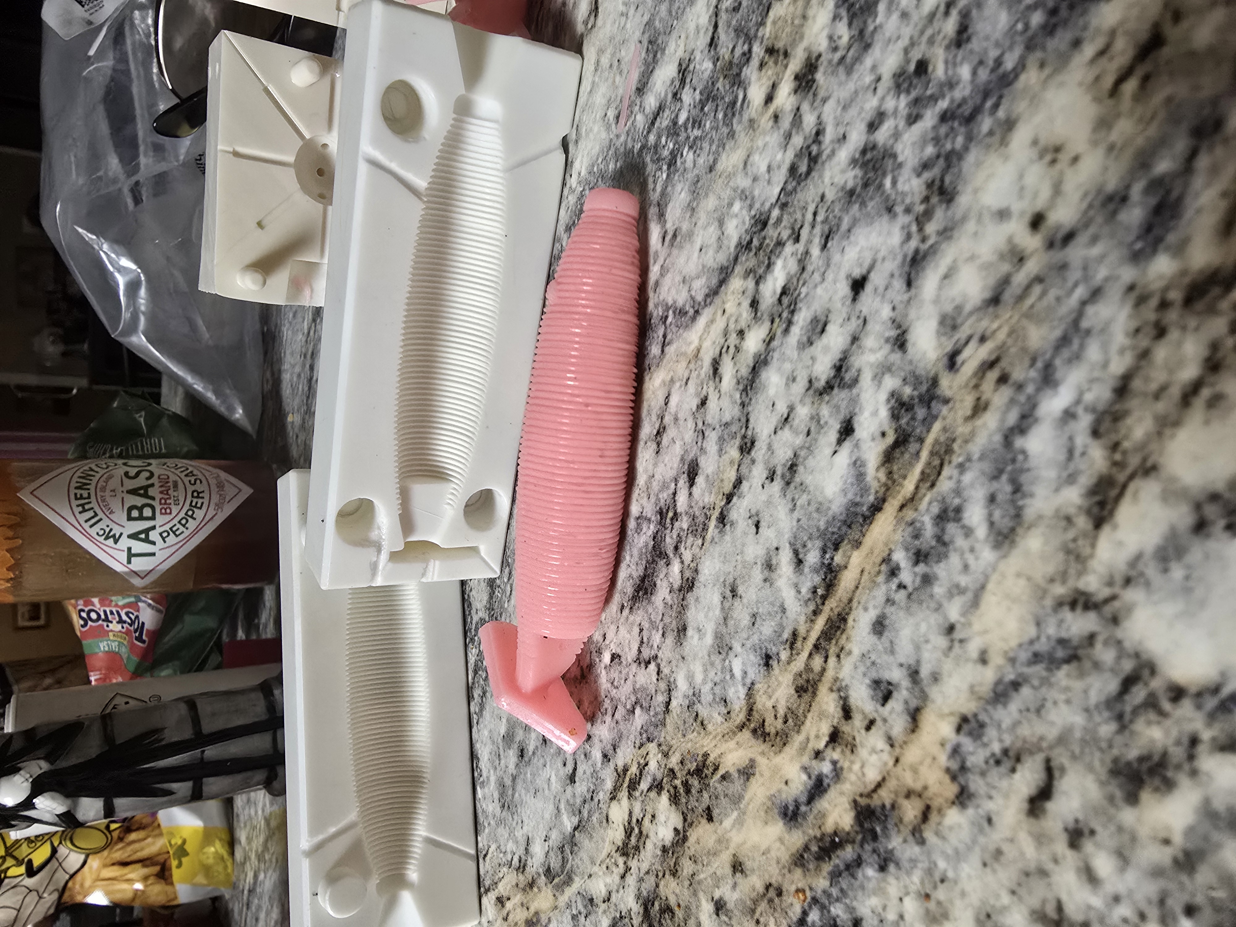 Enraged swimmer - 2 Pc Swim Bait mold