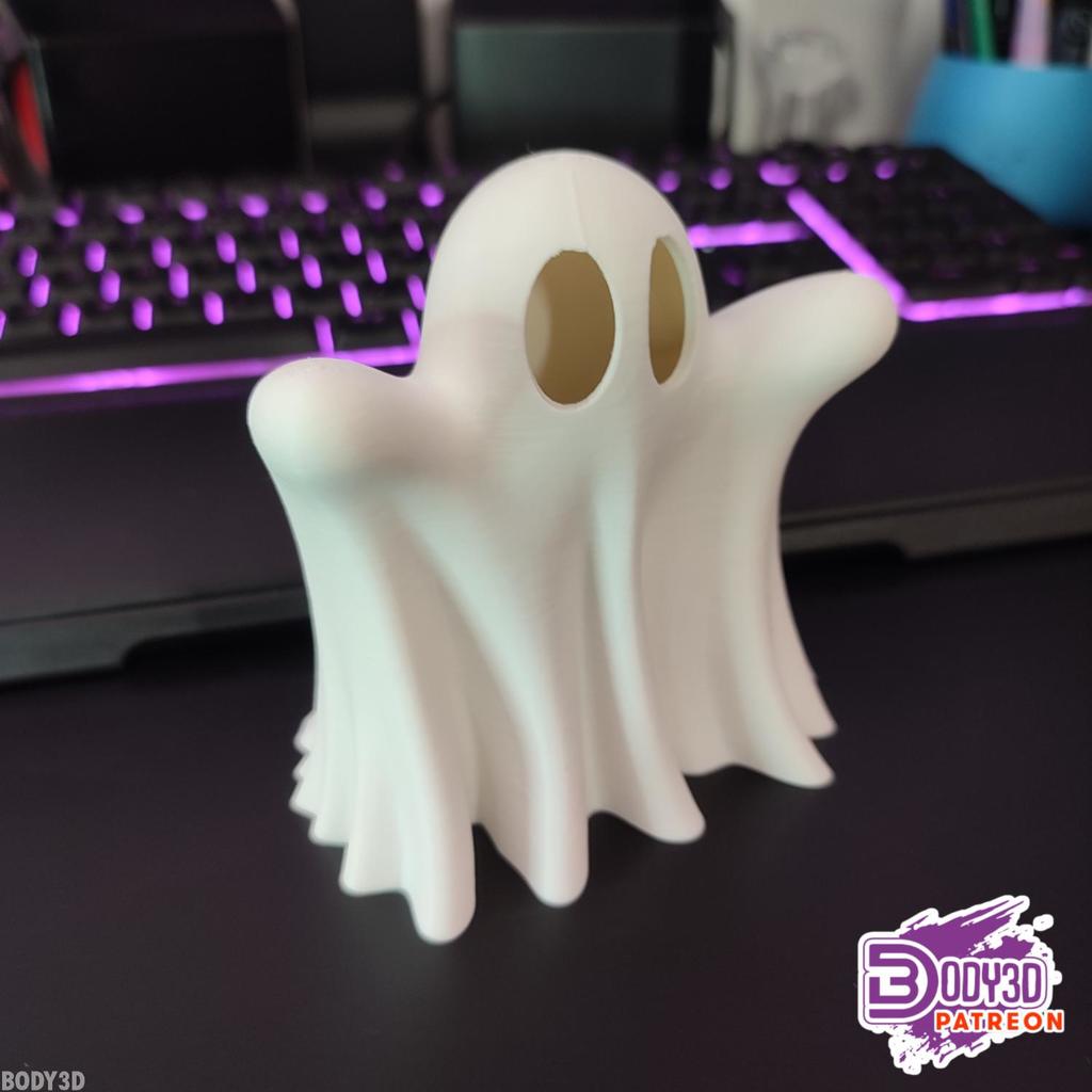 Ghost Booh 3D model thumbnail
