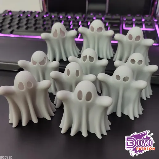 Miniatura 9 do modelo 3D Ghost Booh