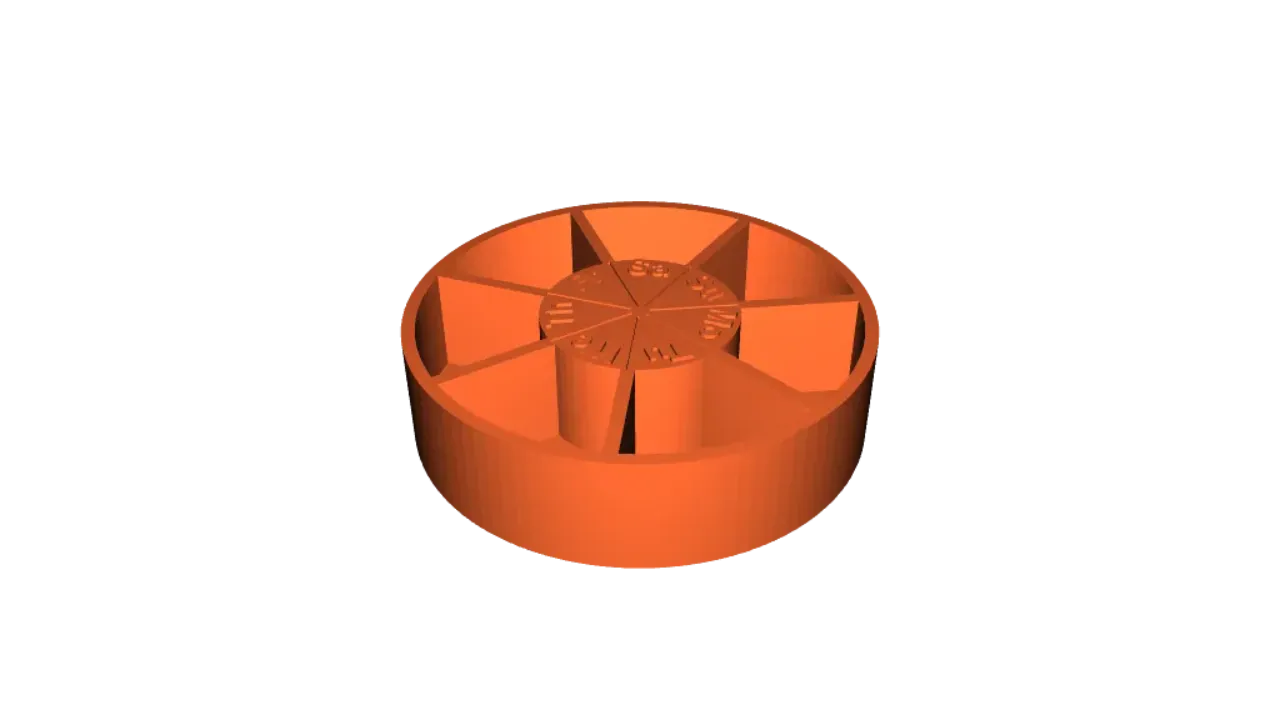 Dog Food Measuring Cup (3/4 cup) - Parametric F360 by tyler, Download free  STL model