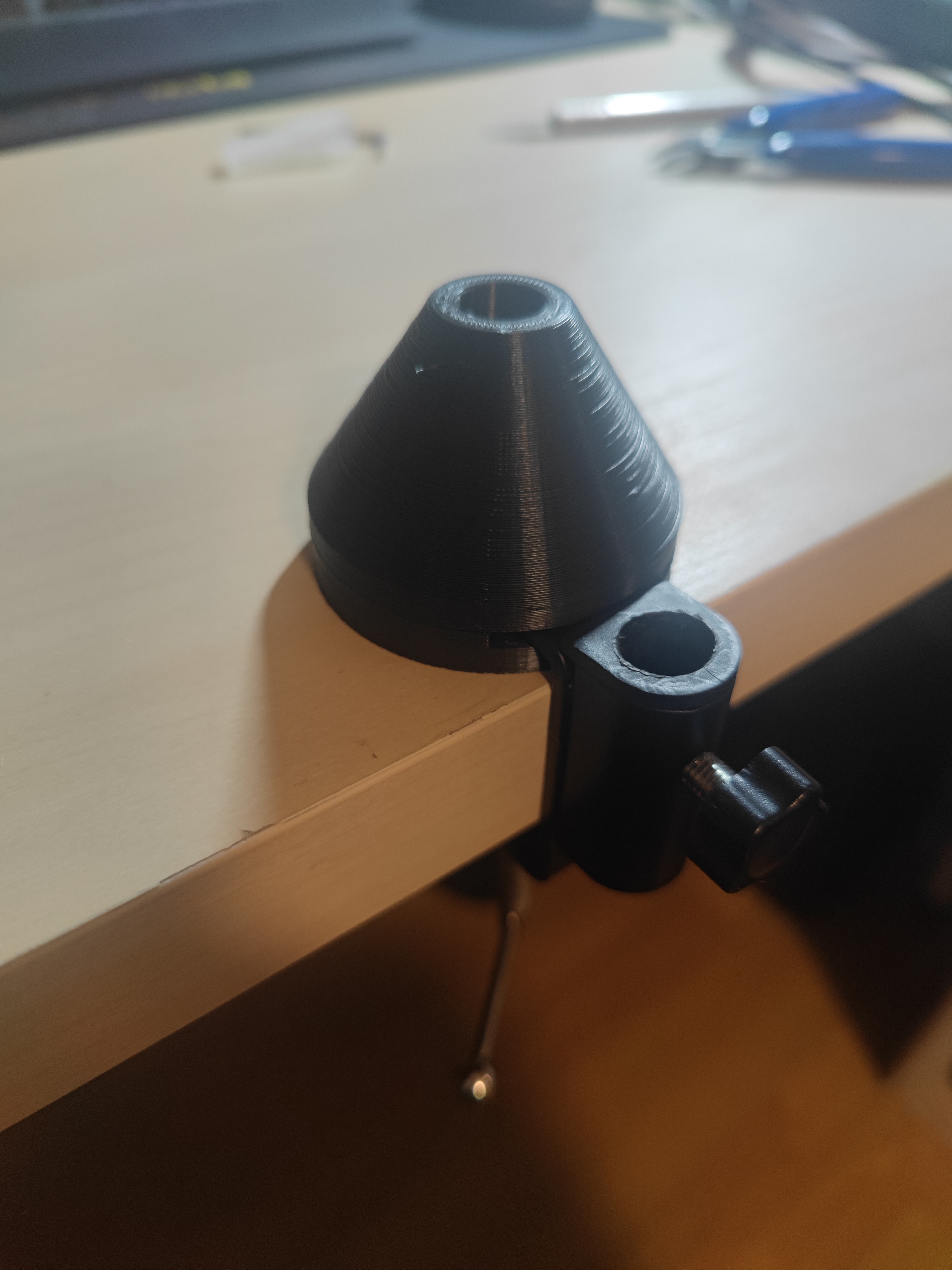 Better Base for cheap Mic Boom arms