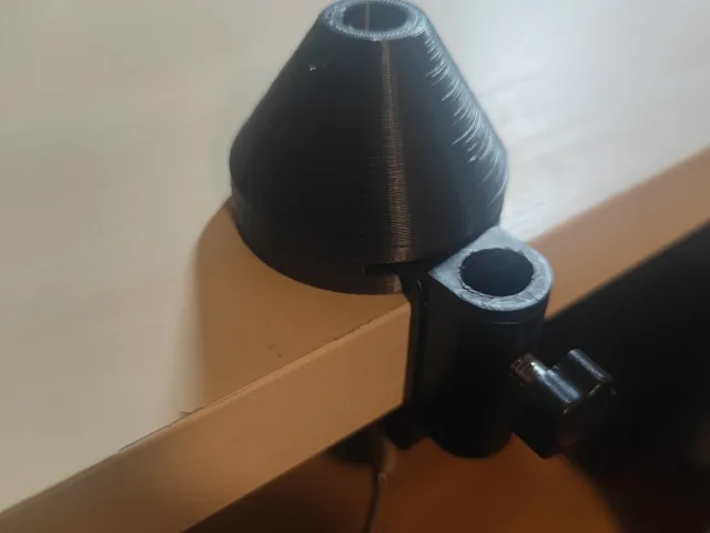 Better Base for cheap Mic Boom arms