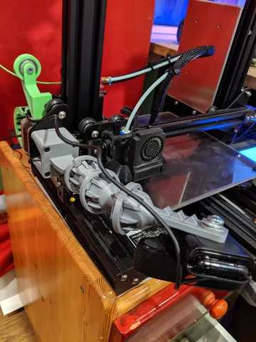 Flexible Camera Ender 3 X axis mount