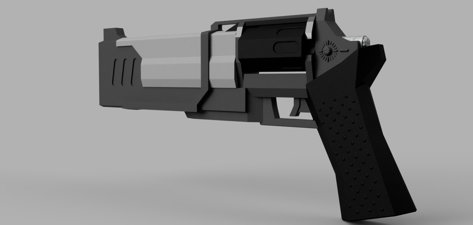 Marksman Revolver ULTRAKILL By EthanHyder Download Free STL Model 