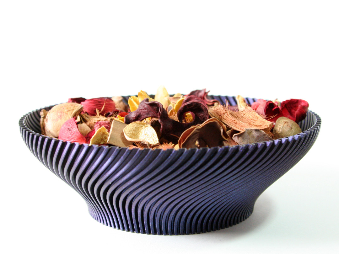 Spiral potpourri bowl by Nick Download free STL model