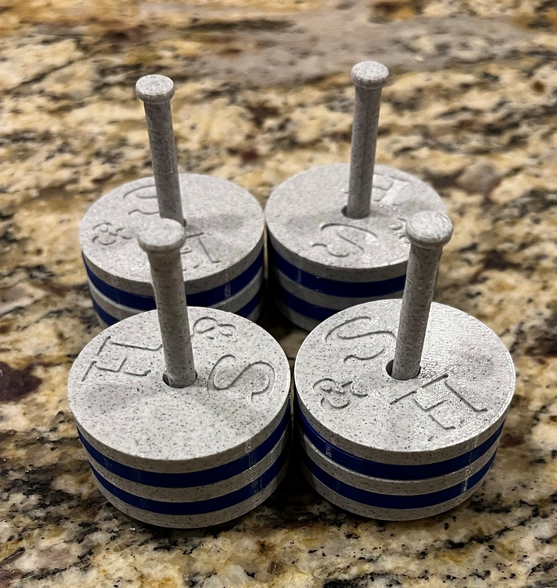 Poker chip stacking fidget by ss7156 Download free STL model