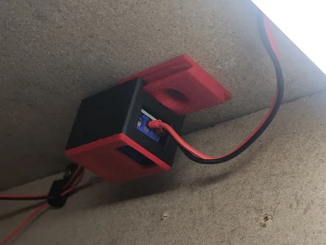 Dovetail Wall Mount Case for KY-019 Relay