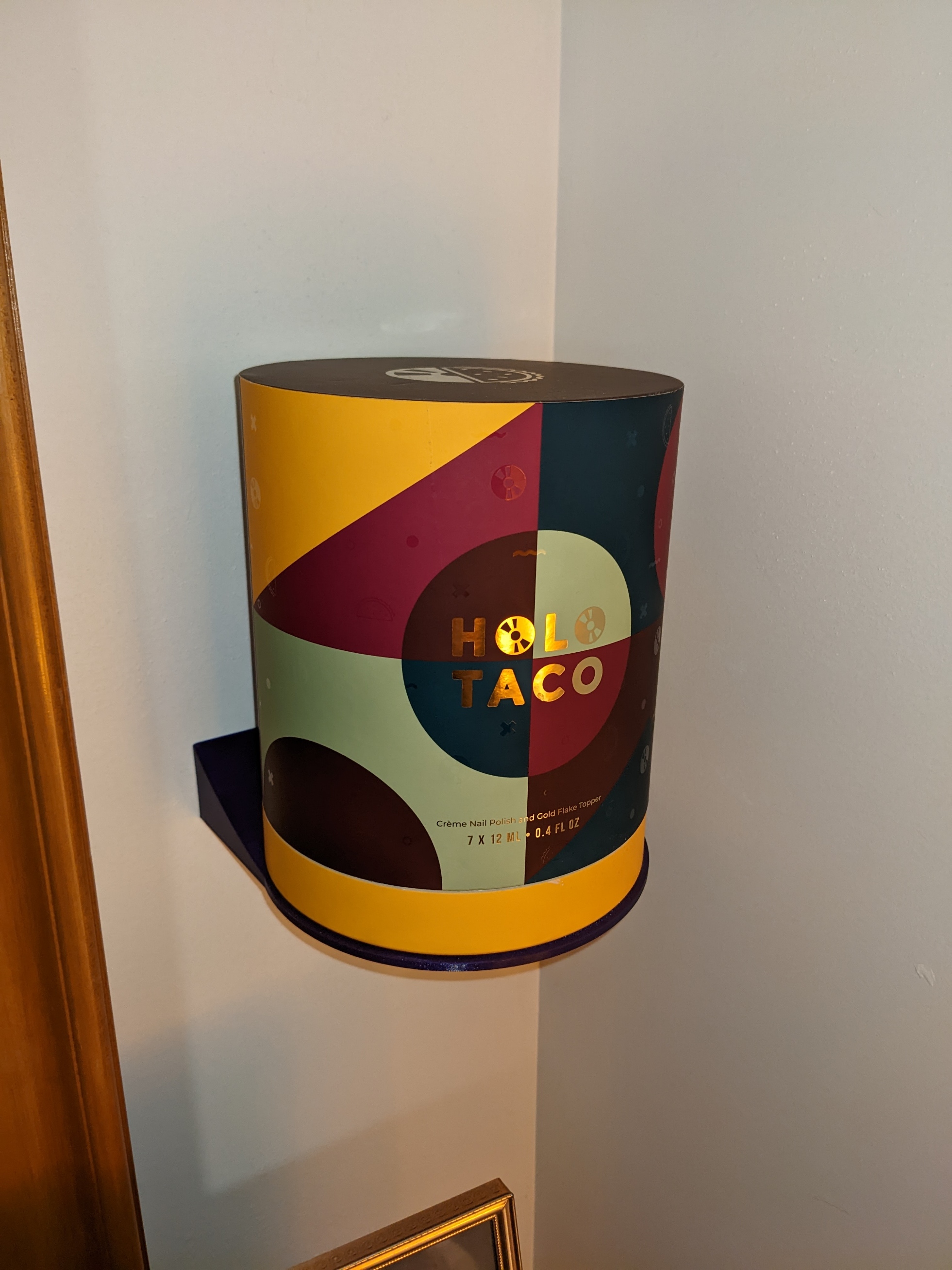 Holo Taco Nail Polish Tea Cremes Collection Box Shelf by emptyL