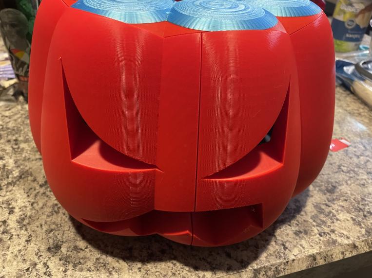 Mr. Meany Head(My take on a grumpy pumpkin)