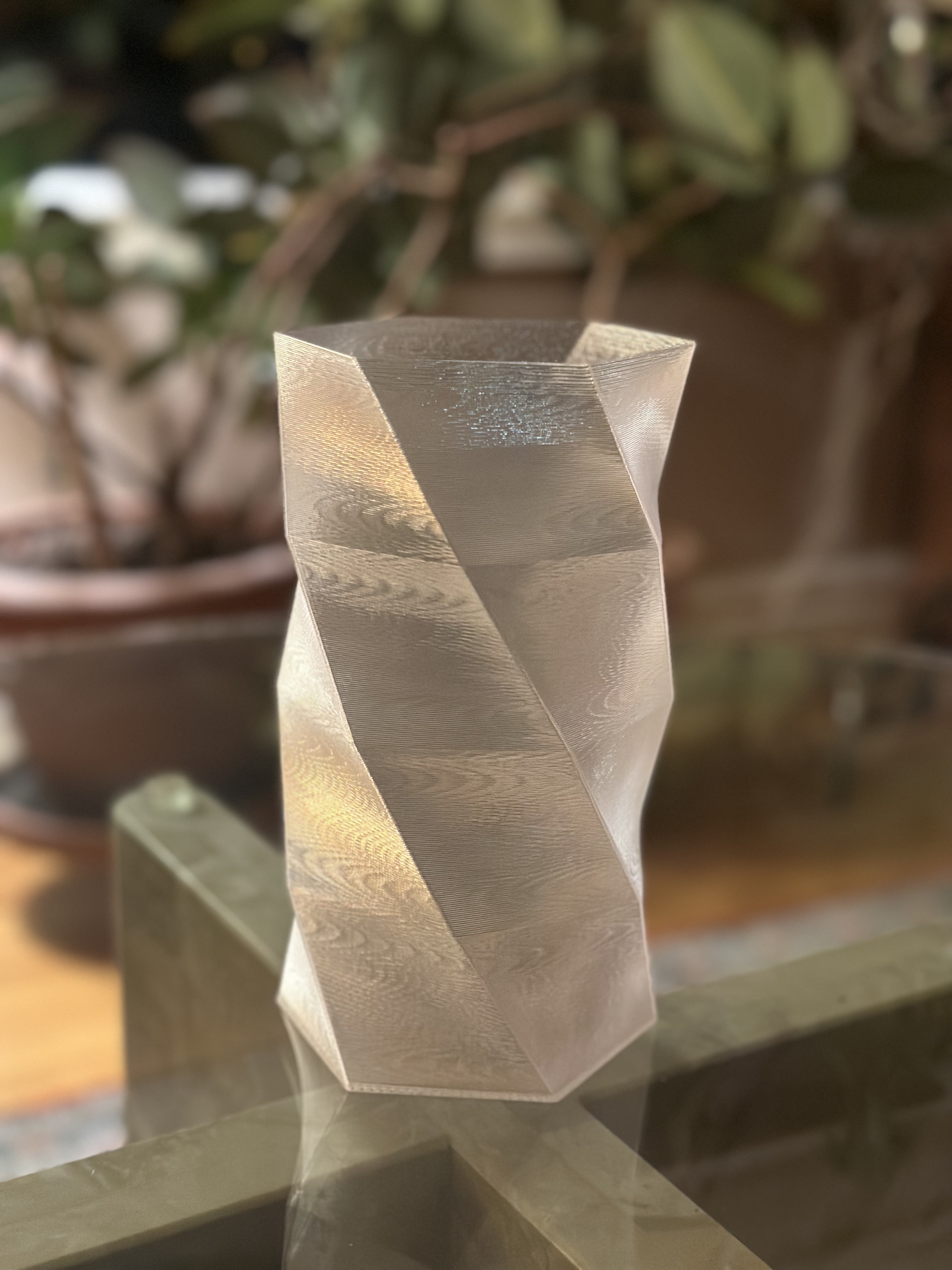 low poly quad vase