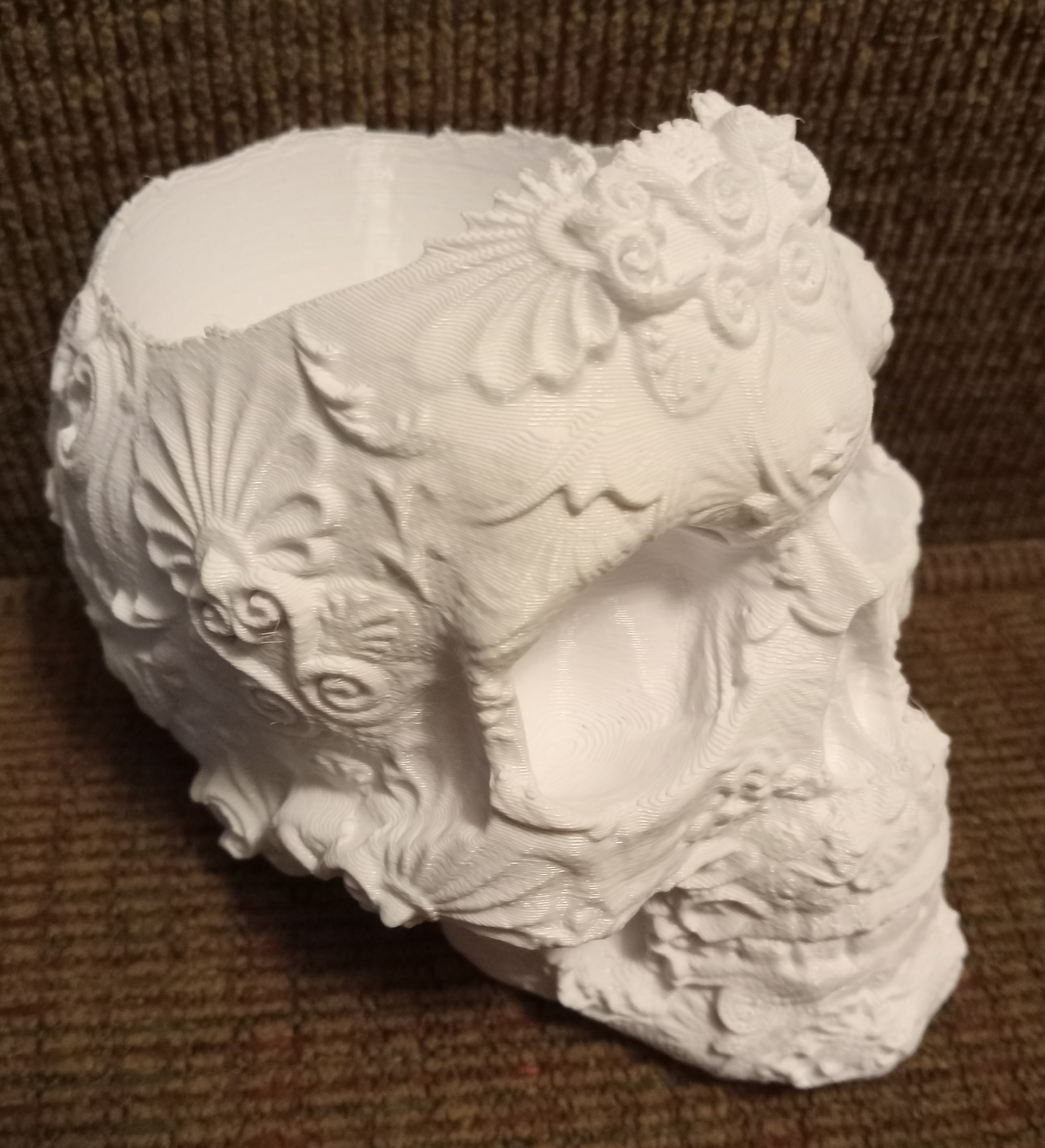 3D Printed Polyskull Bowl popular