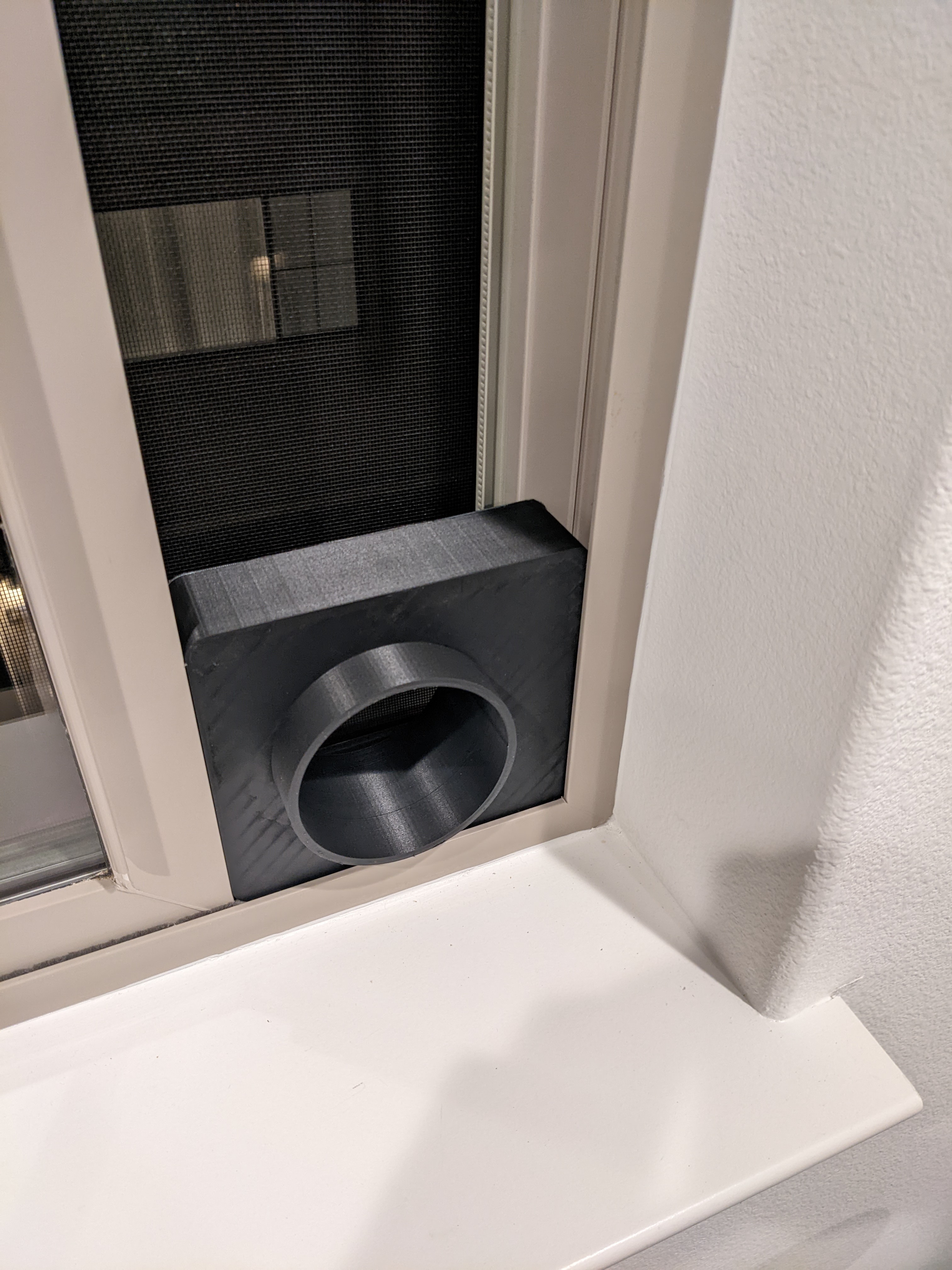 Miniatura 2 do modelo 3D Duct Flage (window)