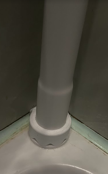 "Telescop" holder for bathroom