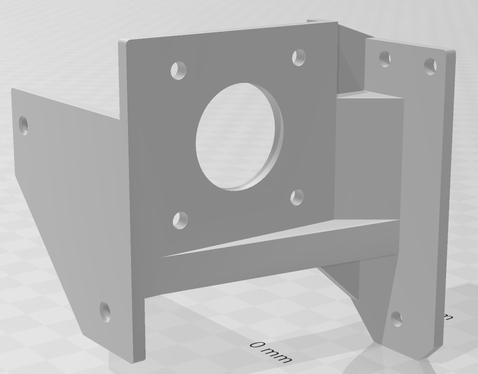 Sidewinder X1 Bondtech LGX with Copperhead mounting plate by Merto