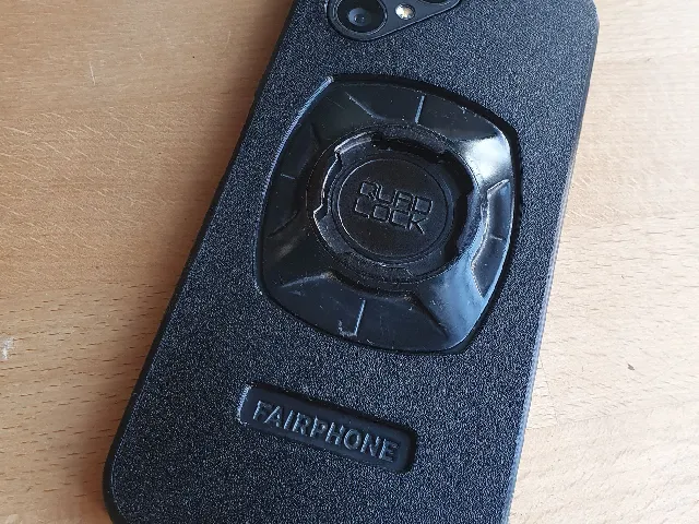 Fairphone 5 Case with logo cutout and Quadlock cutout
