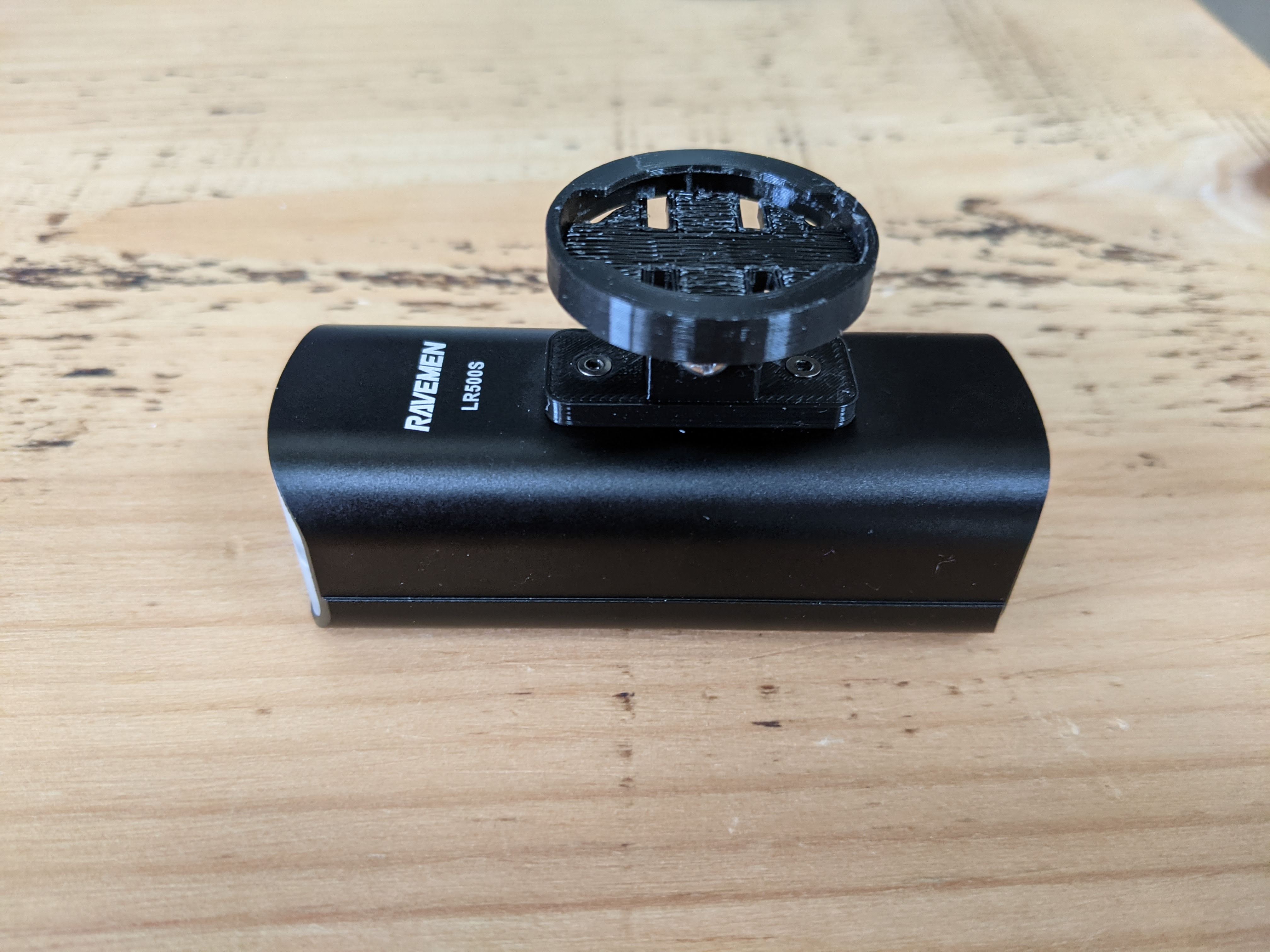Adapter for Ravemen/ Garmin out front mount