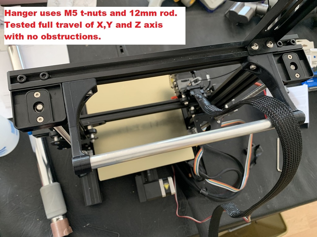 Ender 3 Sprite Extruder Cable Hanger