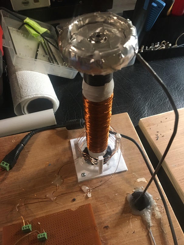 Tesla Coil Parts by GMur Download free STL model