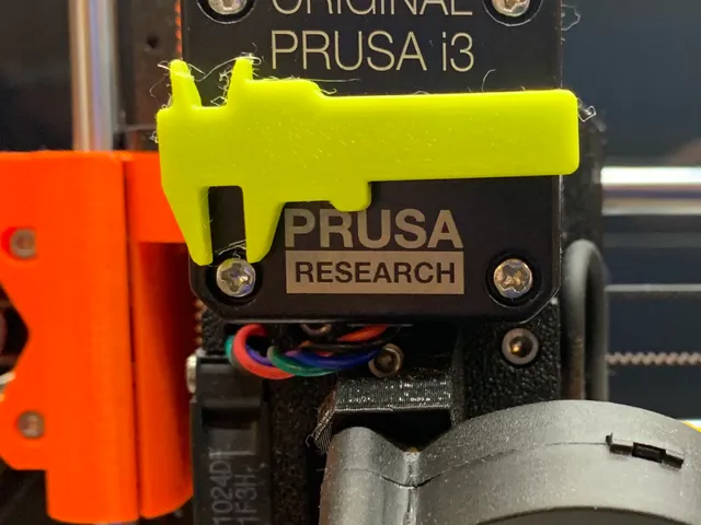Caliper Extruder Indicator