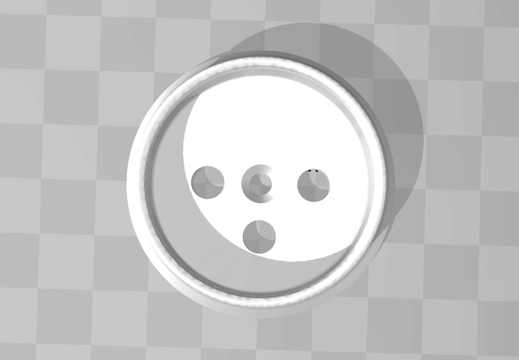 Front face of european standard electrical outlet type E. by AlainT