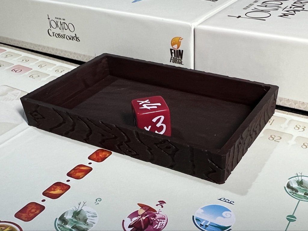 Tokaido dice tray