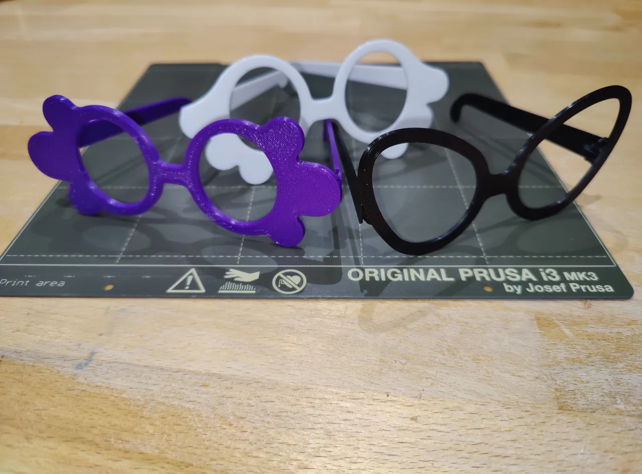 Granny Glasses by DoomMeister | Download free STL model | Printables.com for Bluey Granny Glasses Printable Free