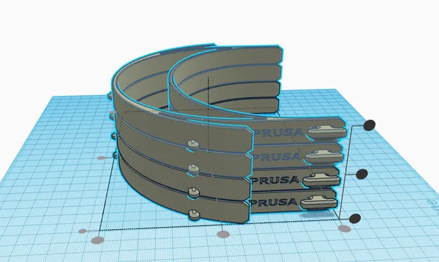15mm Prusa USA 3 Hole Version Stack - No Supports