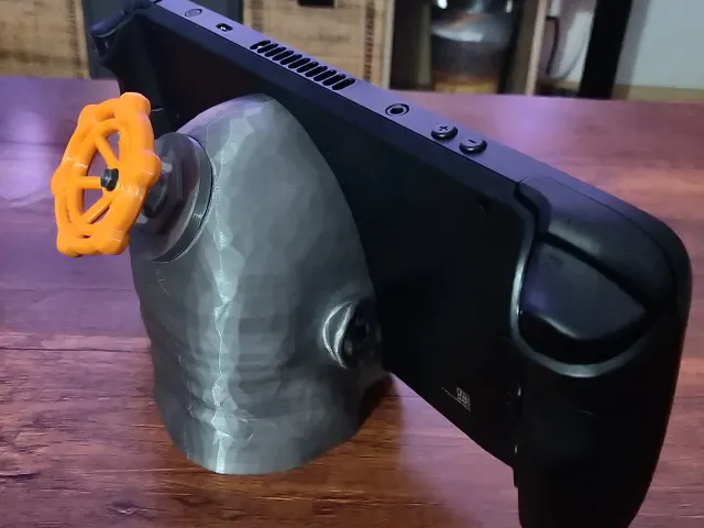 Steam Deck Holder (Mr. Valve)