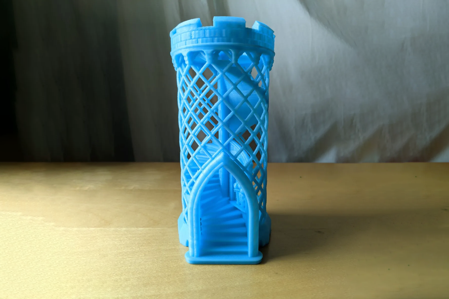 Print in Place Dice Tower by rcmz Download free STL model