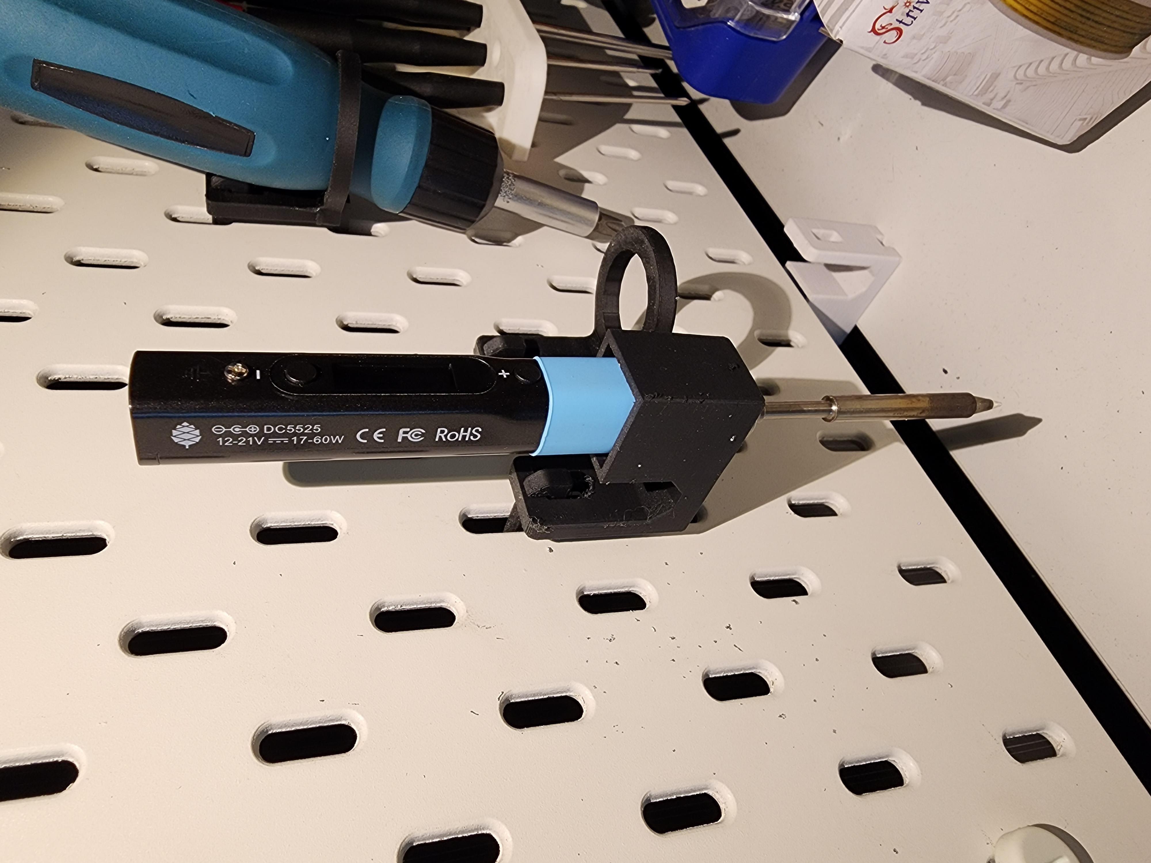 Ikea Skadis Pinecil Mount