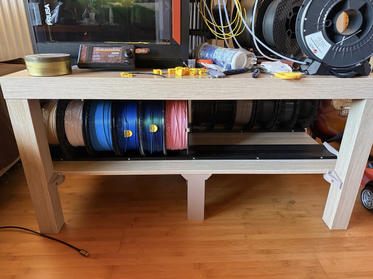 IKEA LACK Modification & Filament Storage