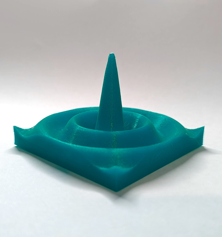 Functionally generated plot of sin(r)/r by Ambrosia | Download free STL ...