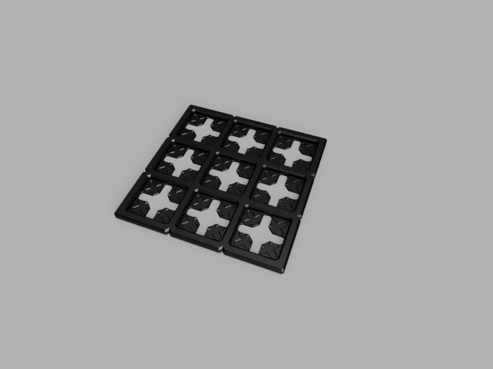 Tick Tack Toe game by Colin B. Download free STL model