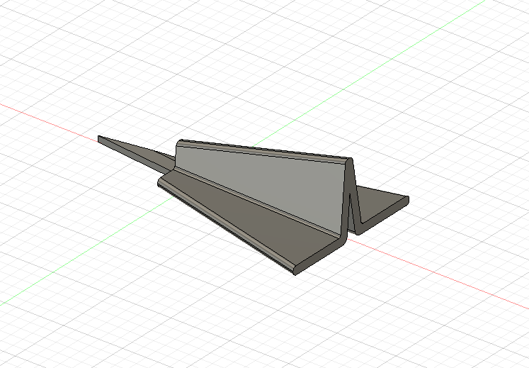 Miniatura 4 do modelo 3D Paper Plane Pin