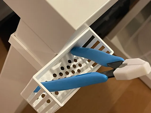 Ikea Lack mobile phone & remote tray
