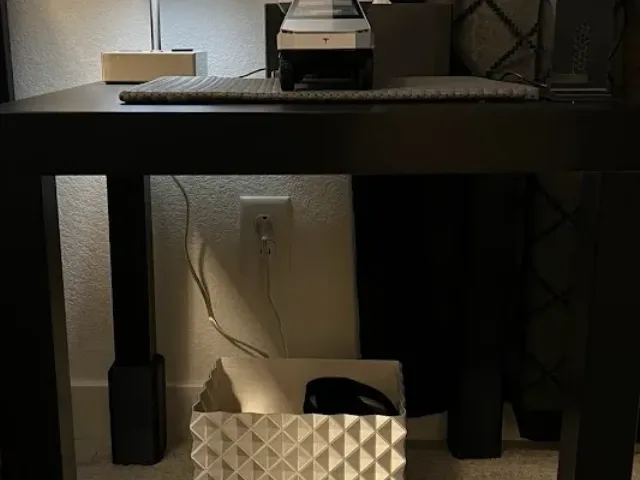 Simple Ikea Lack Leg Extender