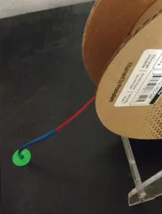 Ikea Lack table top passthrough