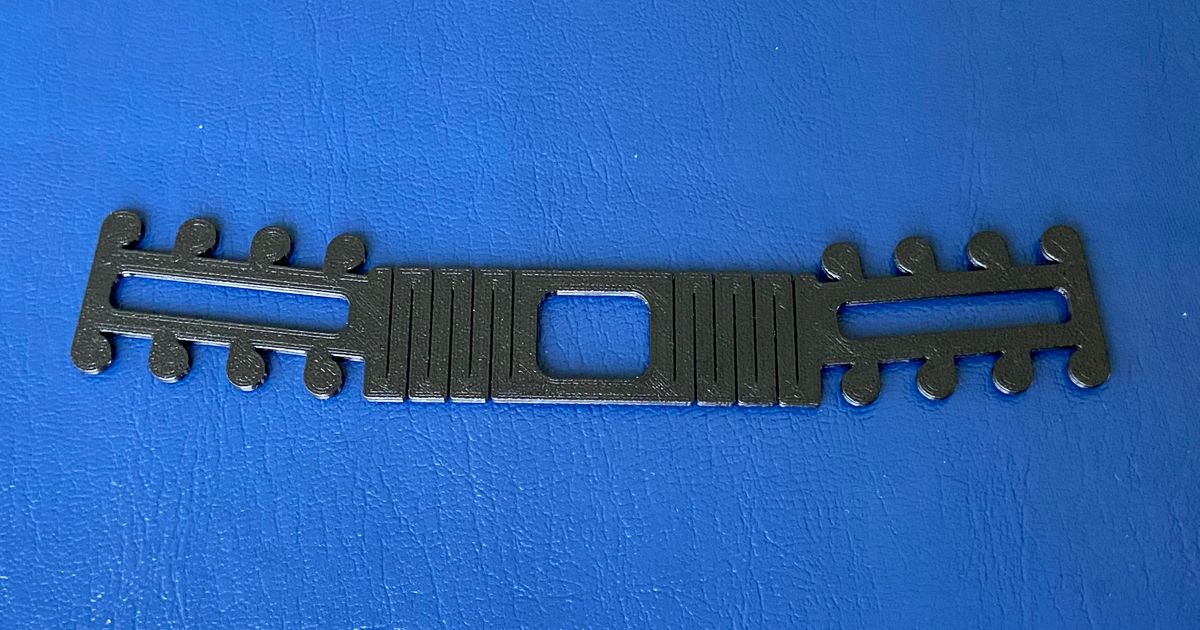 Flexible Face Mask Buckle (PETG) by DustinJay Download free STL model