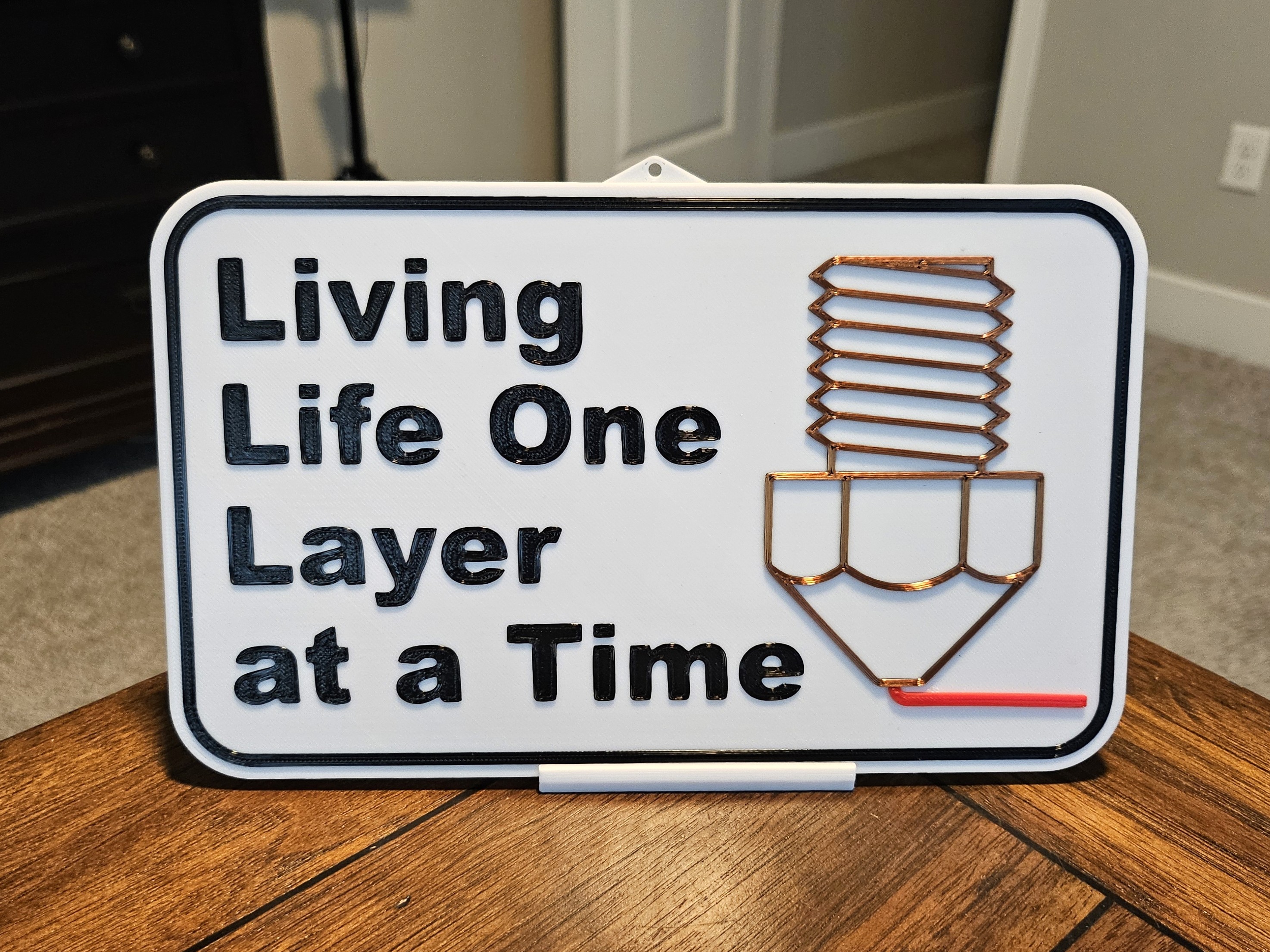 "Living Life One Layer at a Time"