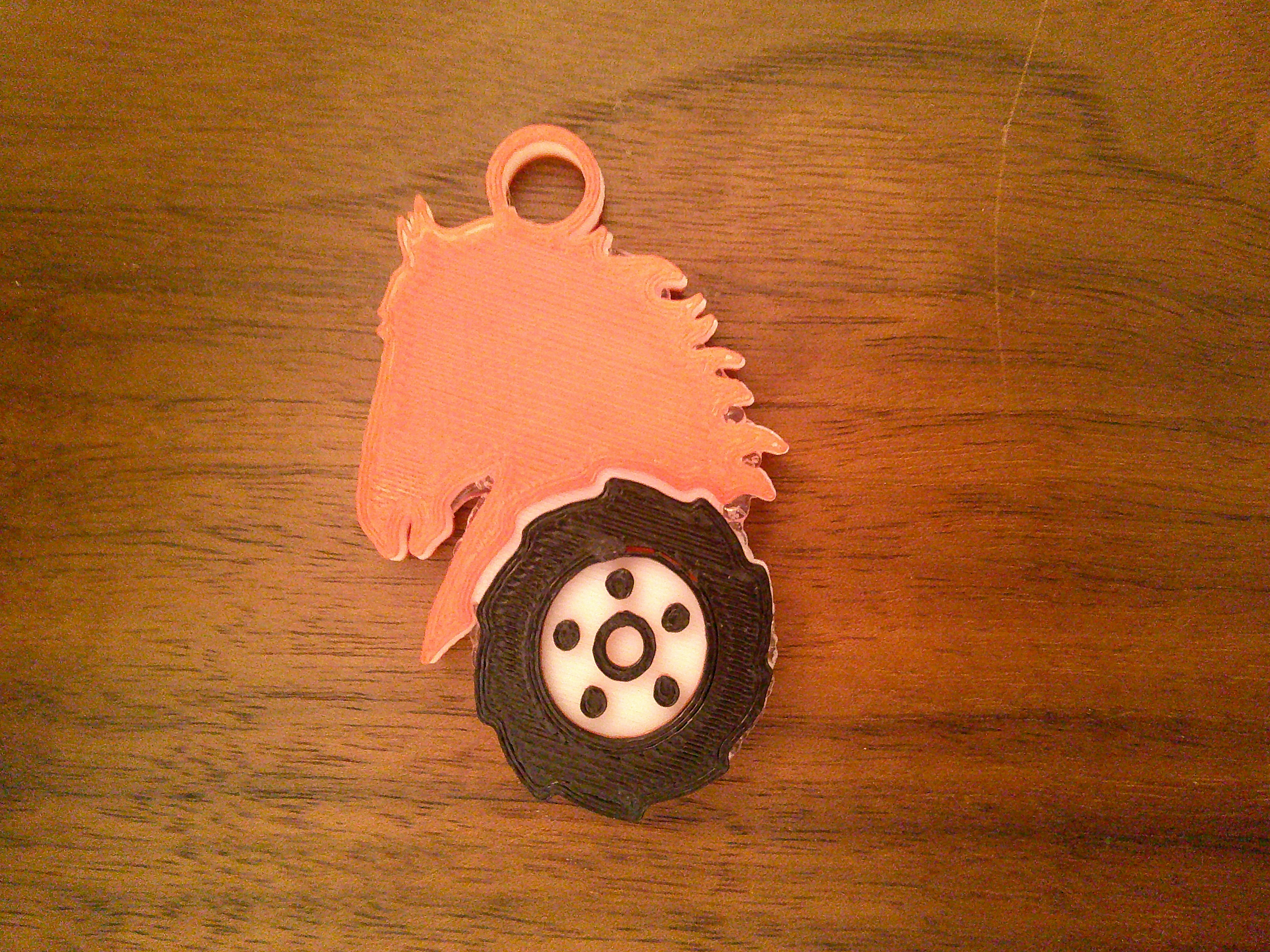 Wheel Horse Logo Keychain