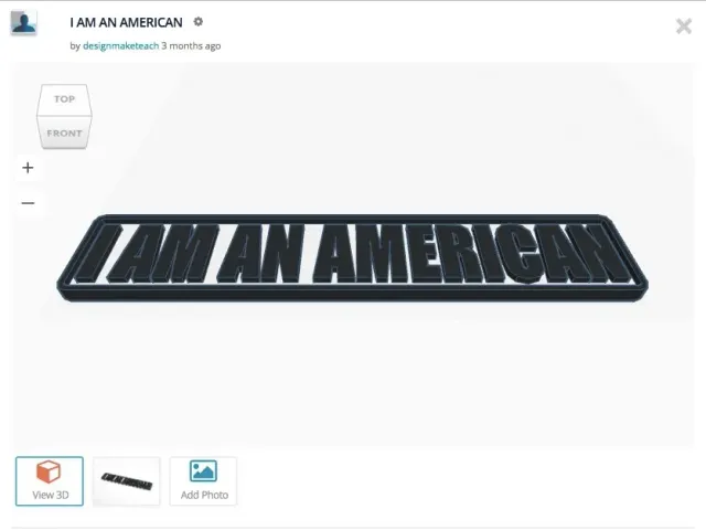 I AM AN AMERICAN
